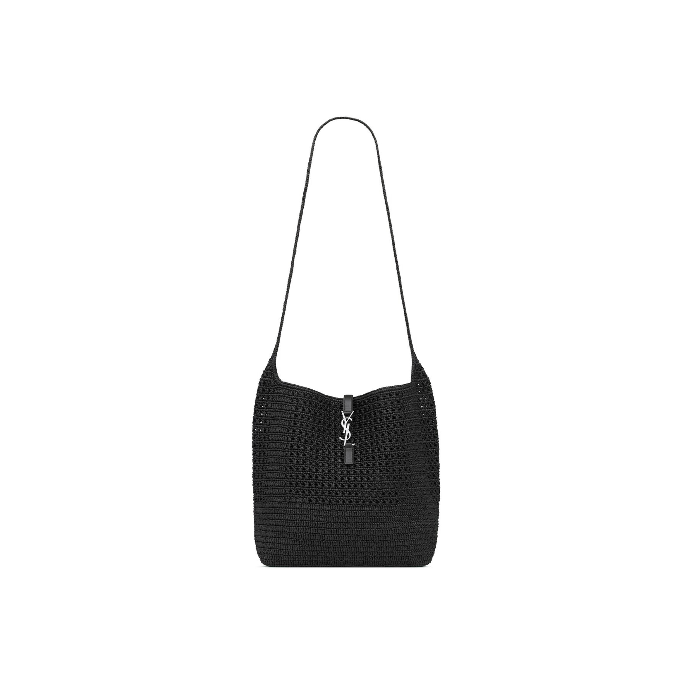 Y51 LE 5 À 7 MEDIUM CROCHETED RAFFIA TOTE 778827GAAEN1000 (39*32*15cm) Master Quality